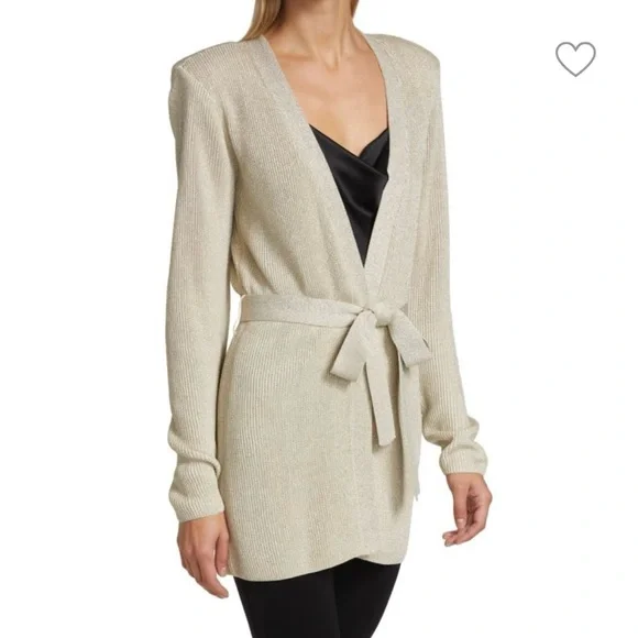 L’AGENCE NWT Rhea Knit Cardigan Sweater Size XS